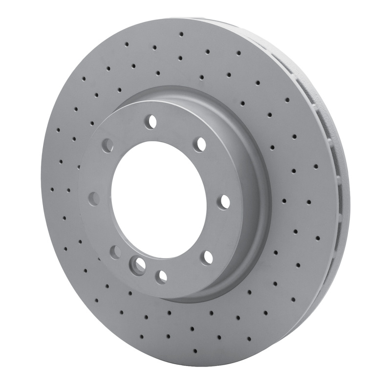 Mercedes-Benz G550 Brake Rotor (1) - Front - R1 Concepts - Drilled Carbon Alloy GeoMET - `17-`18